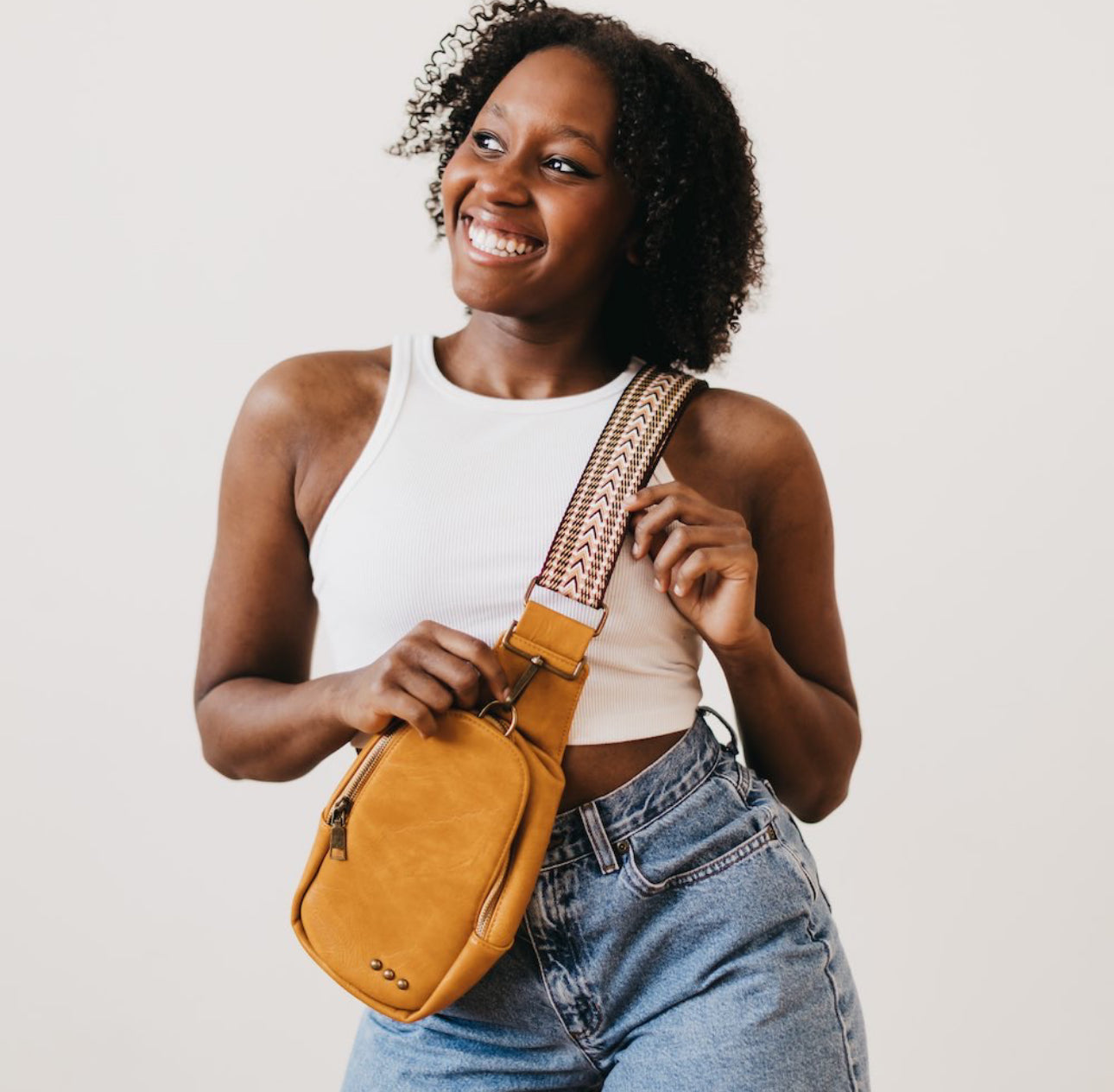 Jordan Sling Bag - Mustard