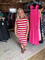 Load image into Gallery viewer, Candy Striper Sweater Dress
