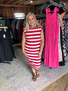 Candy Striper Sweater Dress